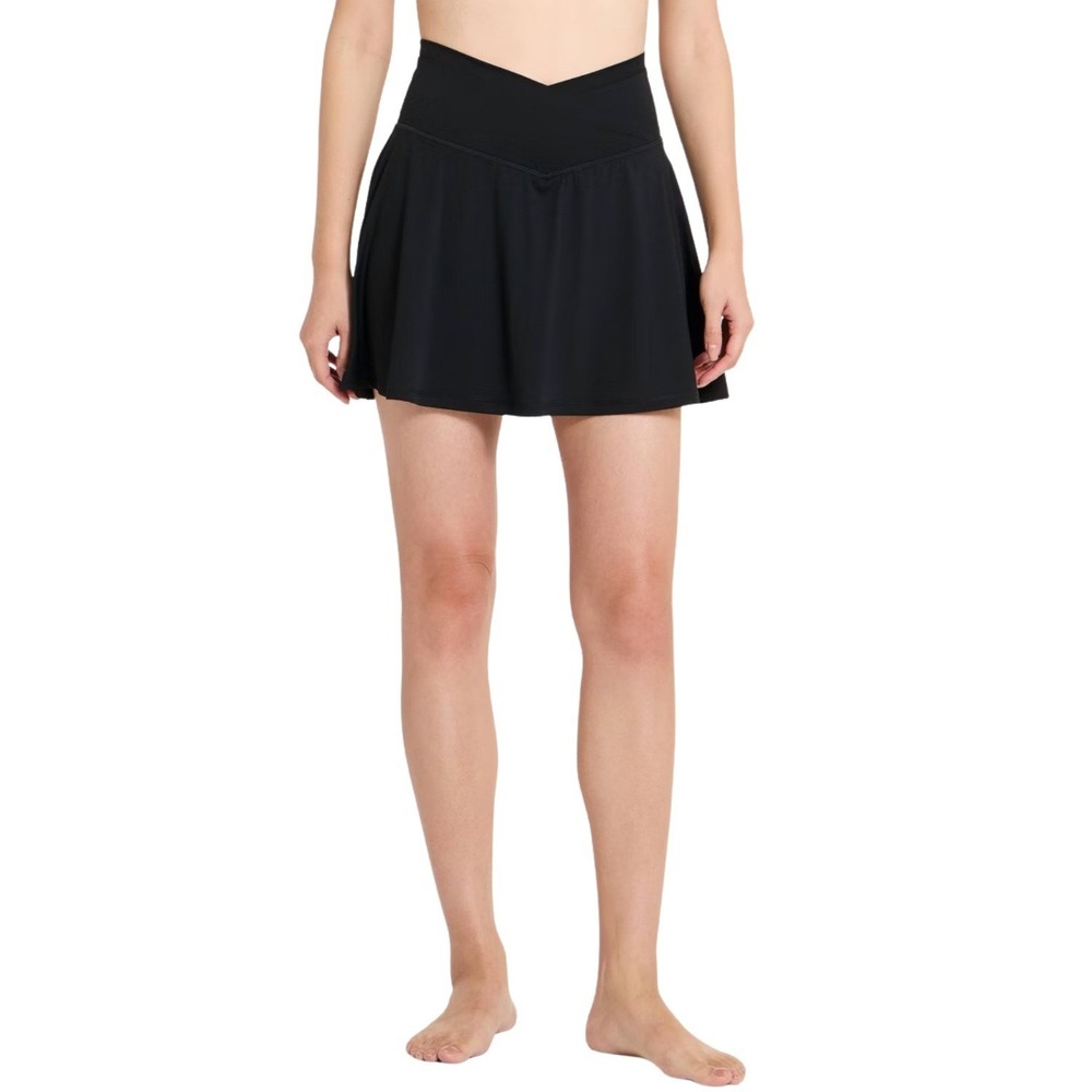 All in Motion Knit Athletic Skort with Crossover Waistband